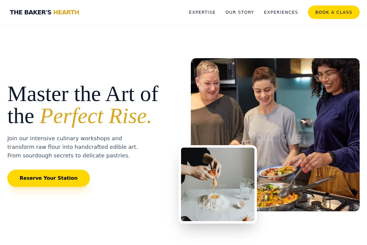 Grinding Cooking Class