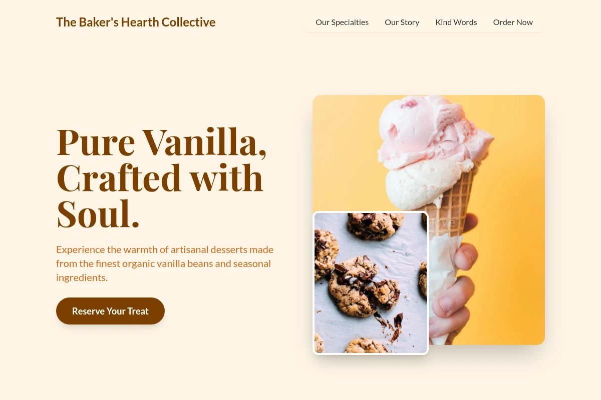 Vanilla Dessert
