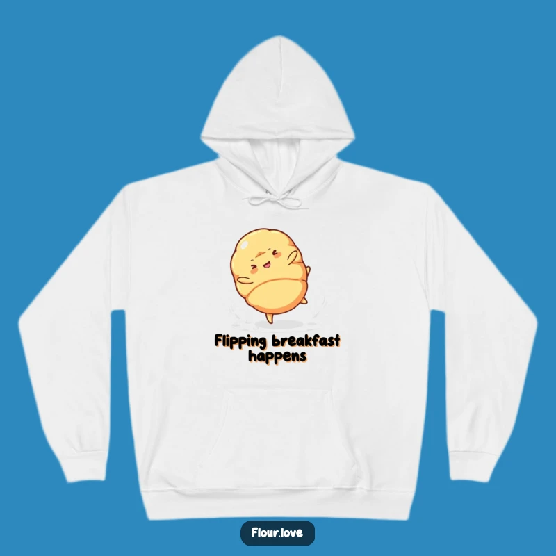 Cozy Funny Croissant Cartwheel Hoodie: Ultimate Comfort and Pastry Cheer
