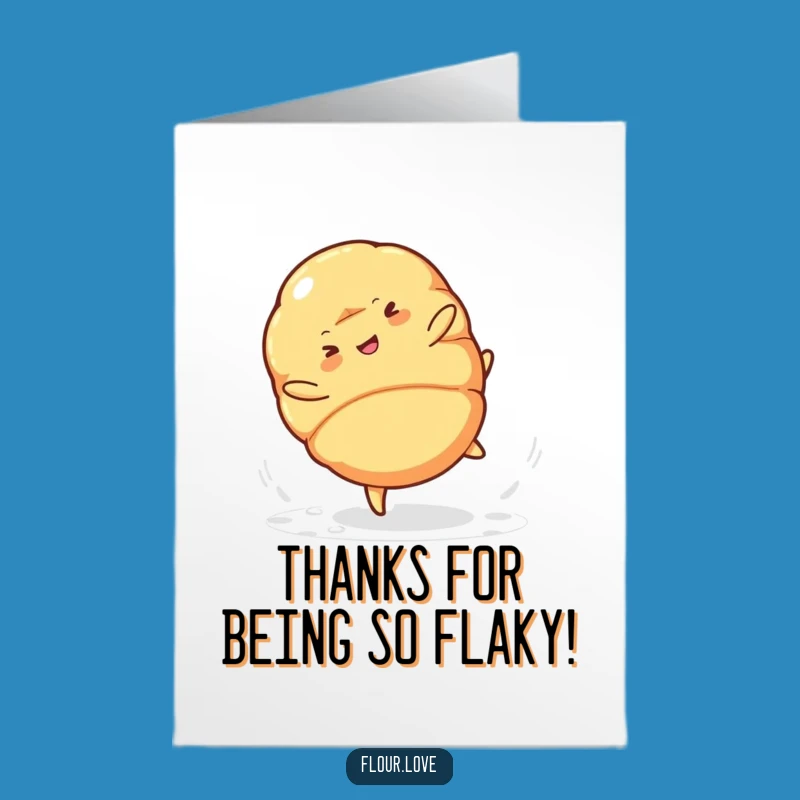Free Printable Croissant Thank You Card: Hilarious Downloadable Appreciation for Your Kindness