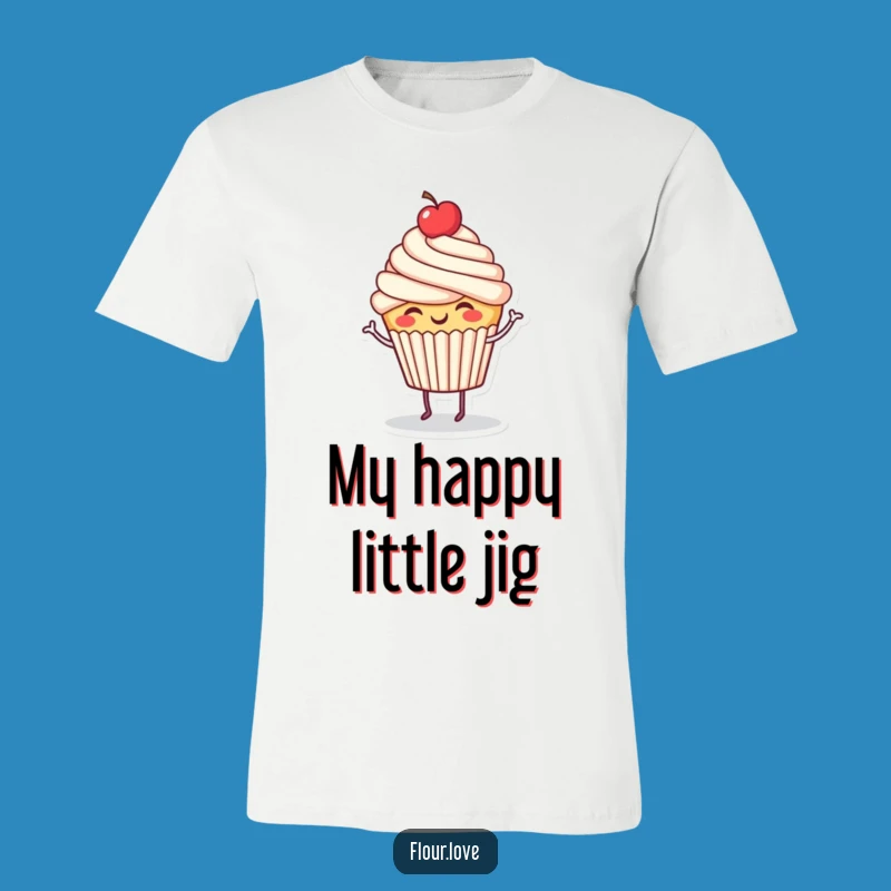 Funny Cupcake Dance T-Shirt: Wearable Joy for Sweet Souls